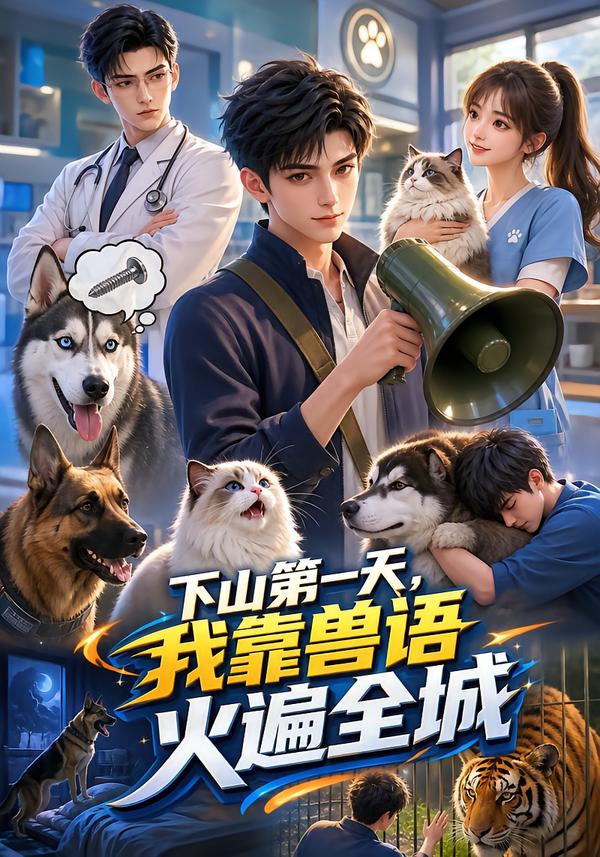 下山第一天,我靠兽语火遍全城封面