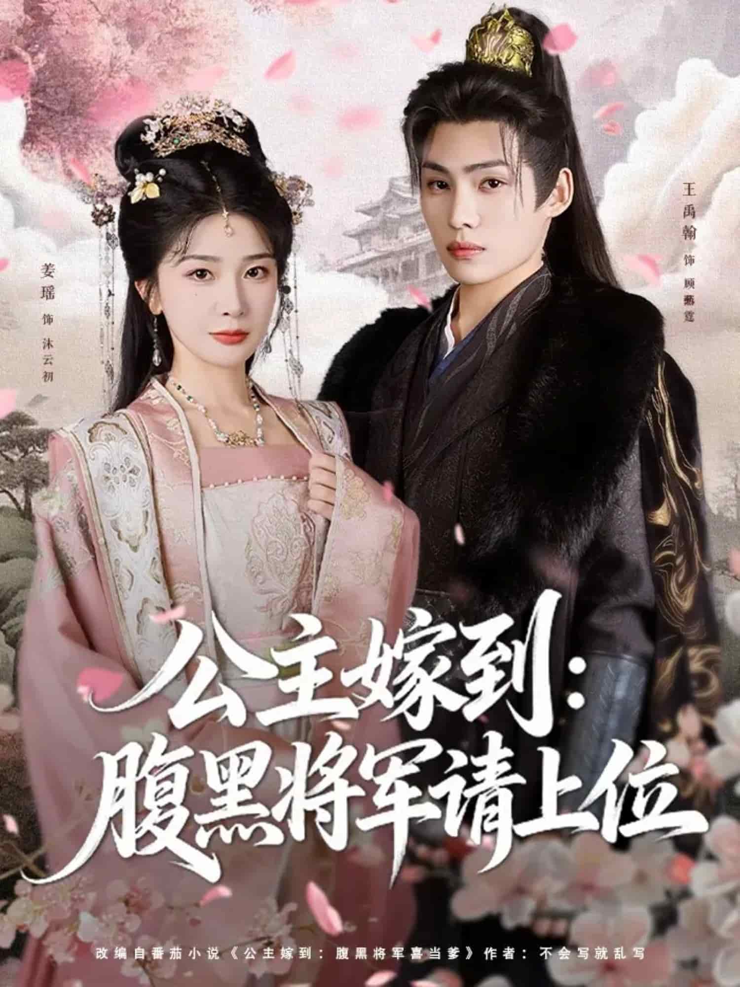 公主嫁到：腹黑将军请上位封面