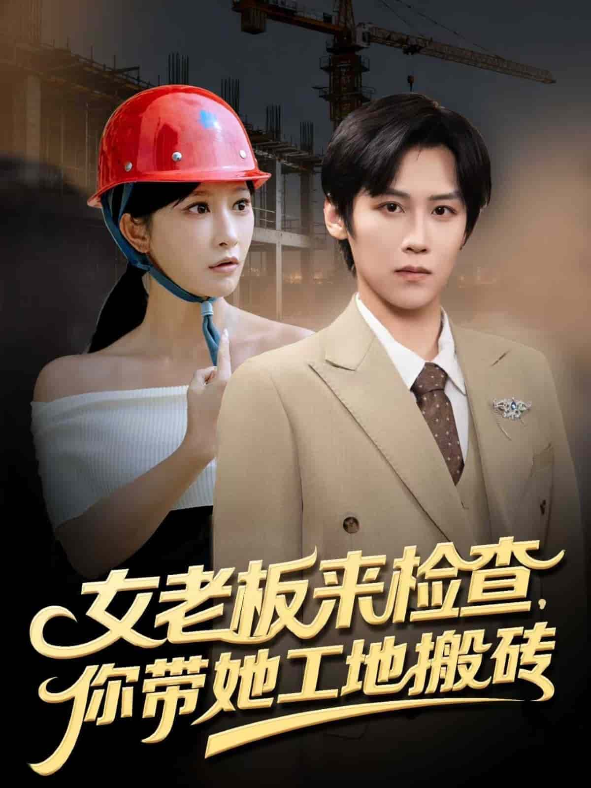 女老板来检查你带她工地搬砖封面