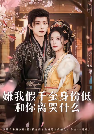 嫌我假千金身份低，和你离哭什么封面