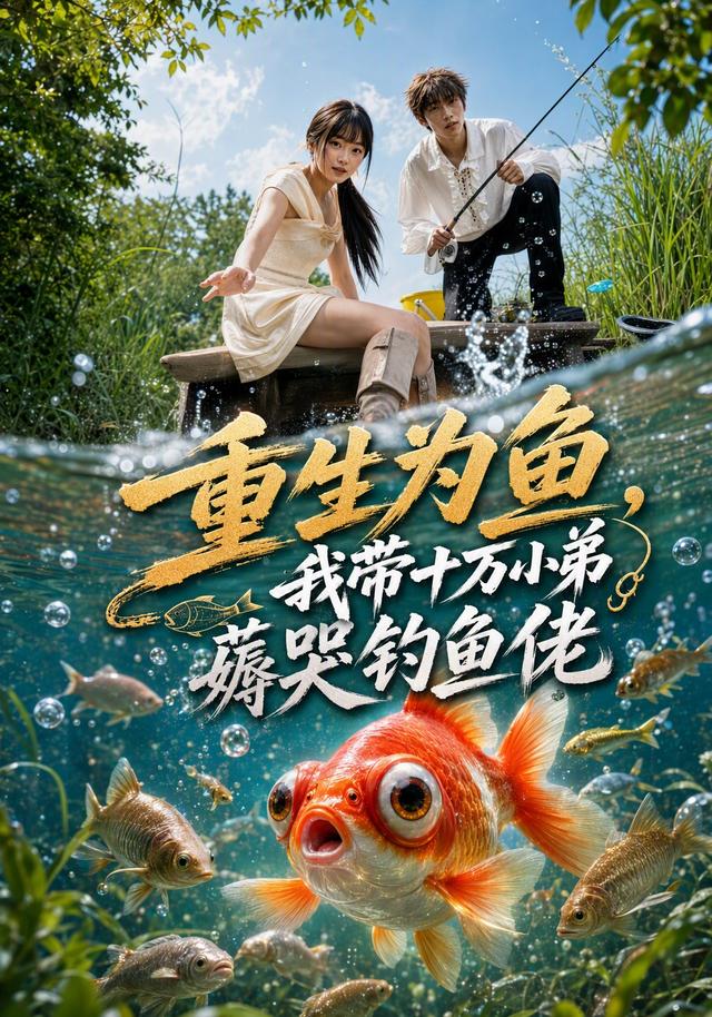 重生为鱼，我带十万小弟薅哭钓鱼佬封面