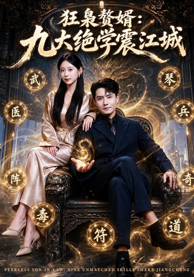 狂枭赘婿：九大绝学震江城封面