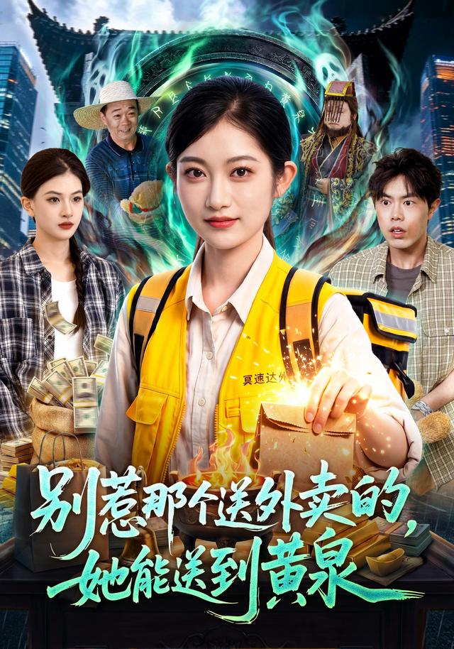 别惹那个送外卖的，她能送到黄泉封面