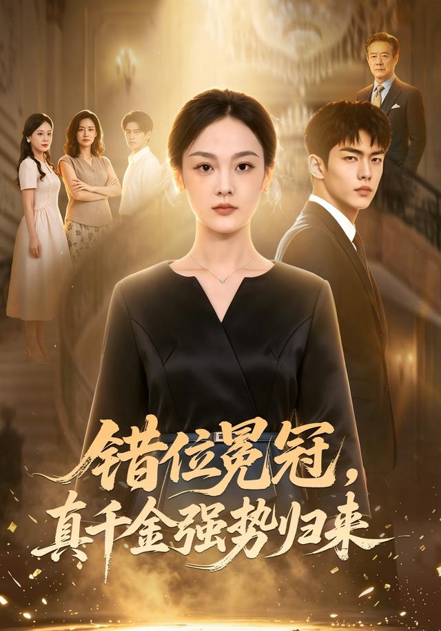 错位冕冠，真千金强势归来封面
