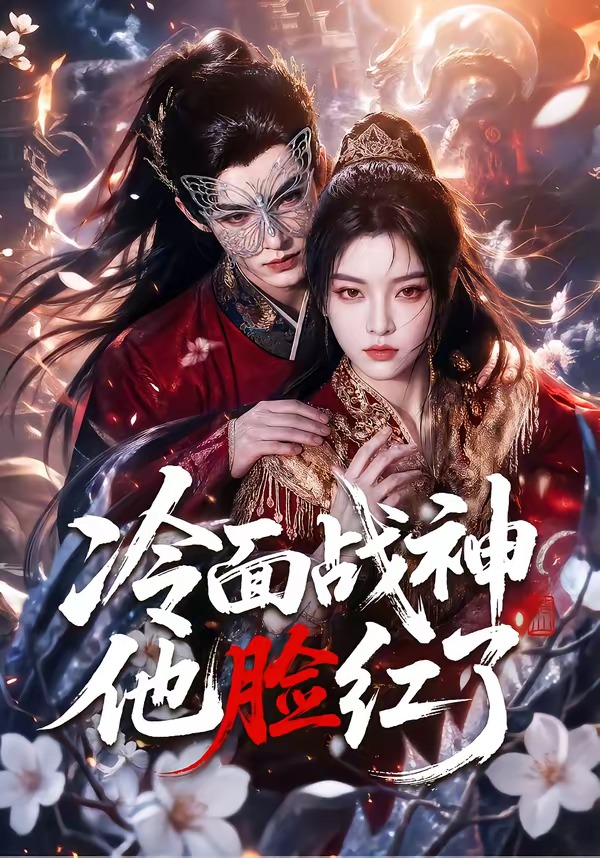 冷面战神他脸红了封面