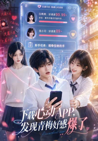 下载心动APP，发现青梅好感爆了封面