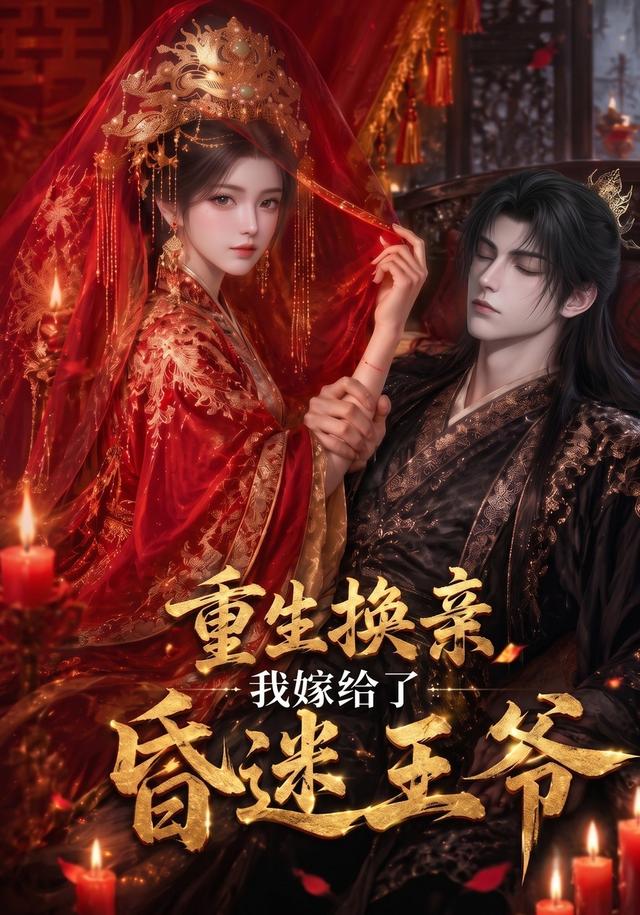 重生换亲，我嫁给了昏迷王爷封面