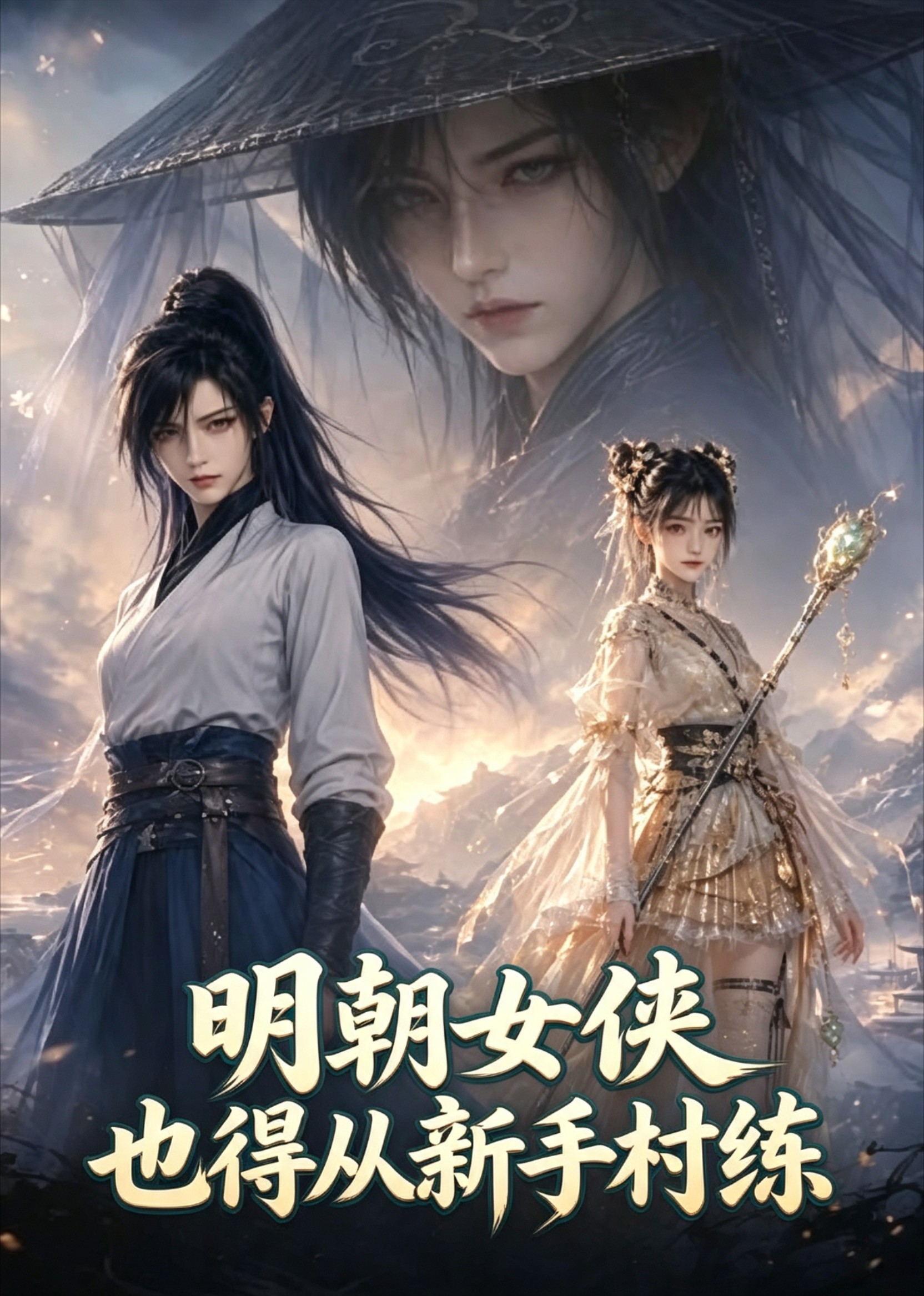 明朝女侠，也得从新手村练封面
