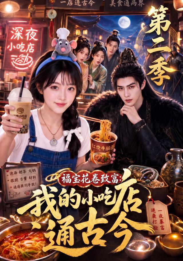 福宝花卷致富：我的小吃店通古今第二季封面