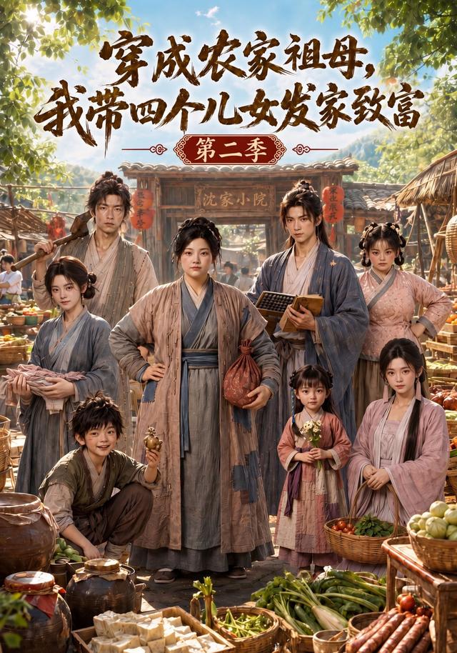 穿成农家祖母，我带四个儿女发家致富第二季封面