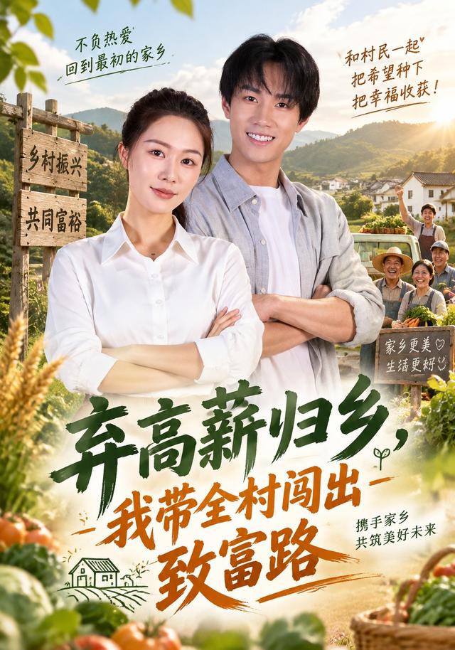 弃高薪归乡，我带全村闯出致富路封面
