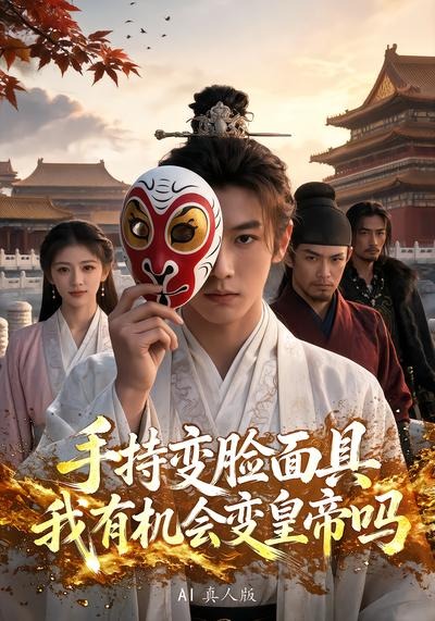 手持变脸面具我有机会变皇帝吗AI真人版封面