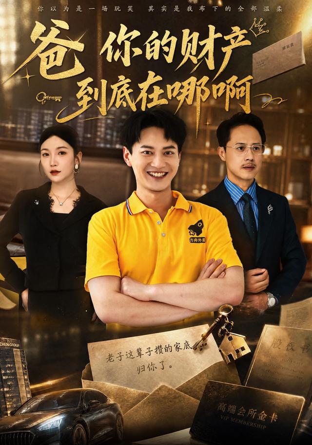 爸你的财产到底在哪啊封面