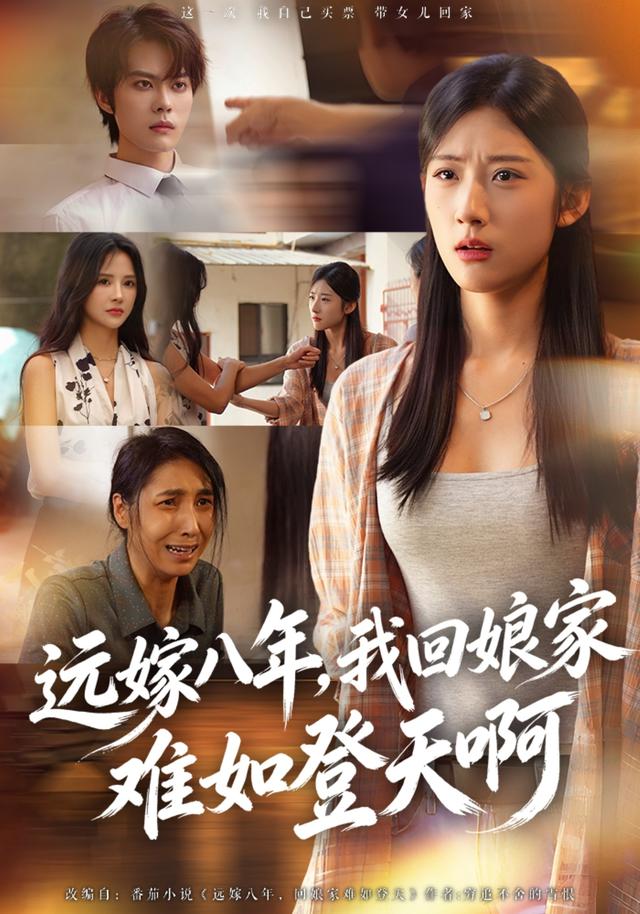 远嫁八年，我回娘家难如登天啊封面