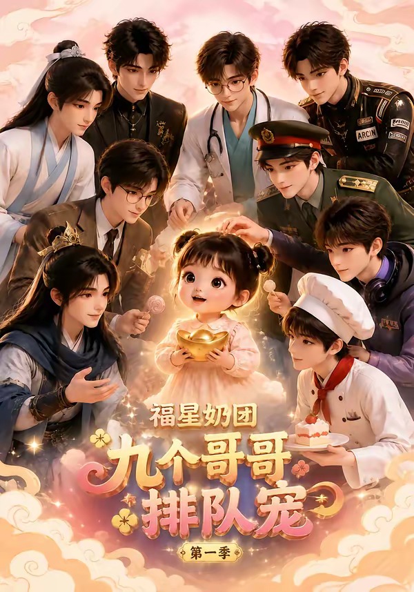 福星奶团，九个哥哥排队宠第一季封面