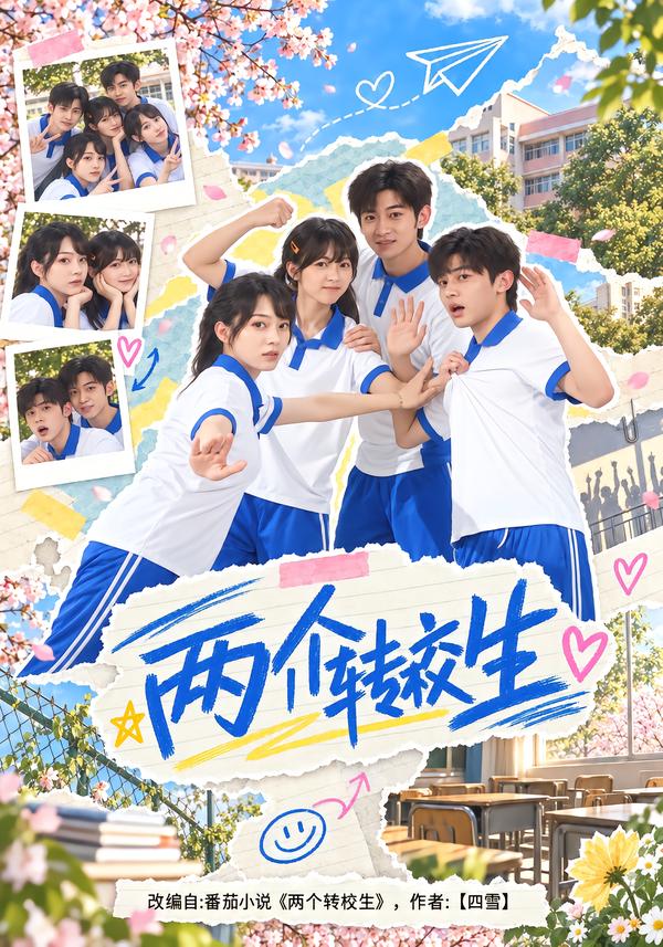 两个转校生封面