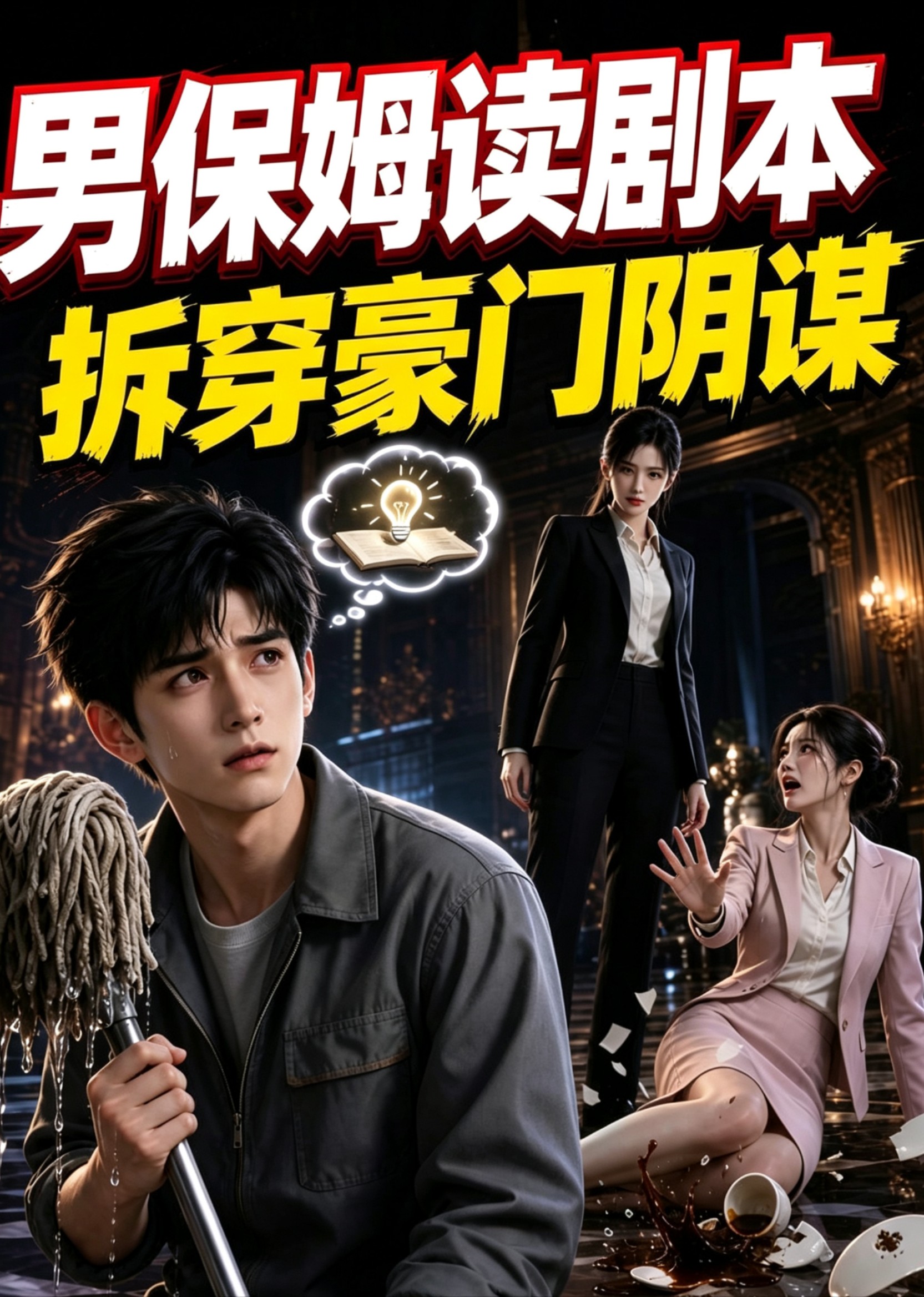 男保姆读剧本拆穿豪门阴谋封面