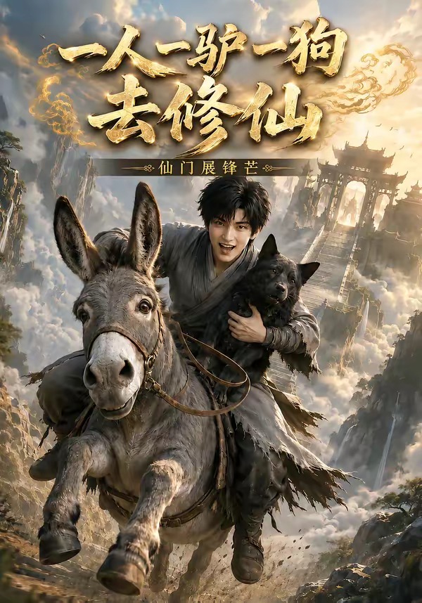 一人一驴一狗去修仙封面