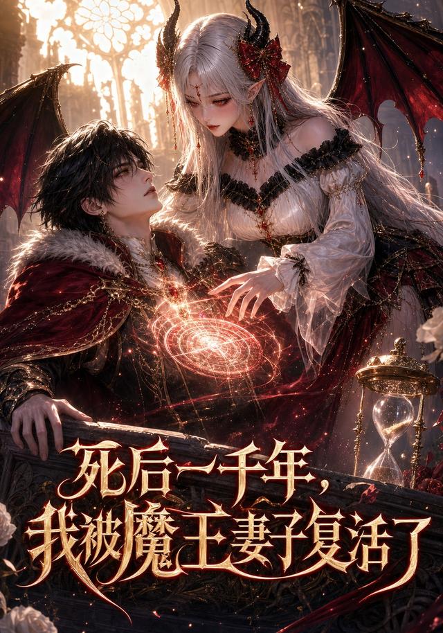 死后一千年，我被魔王妻子复活了封面