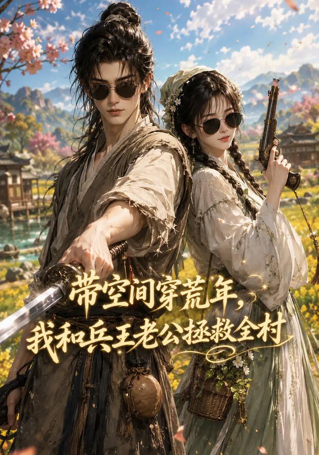 带空间穿荒年，我和兵王老公拯救全村封面