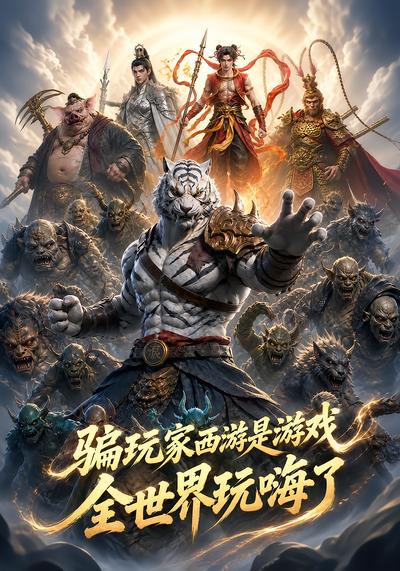 骗玩家西游是游戏，全世界玩嗨了封面