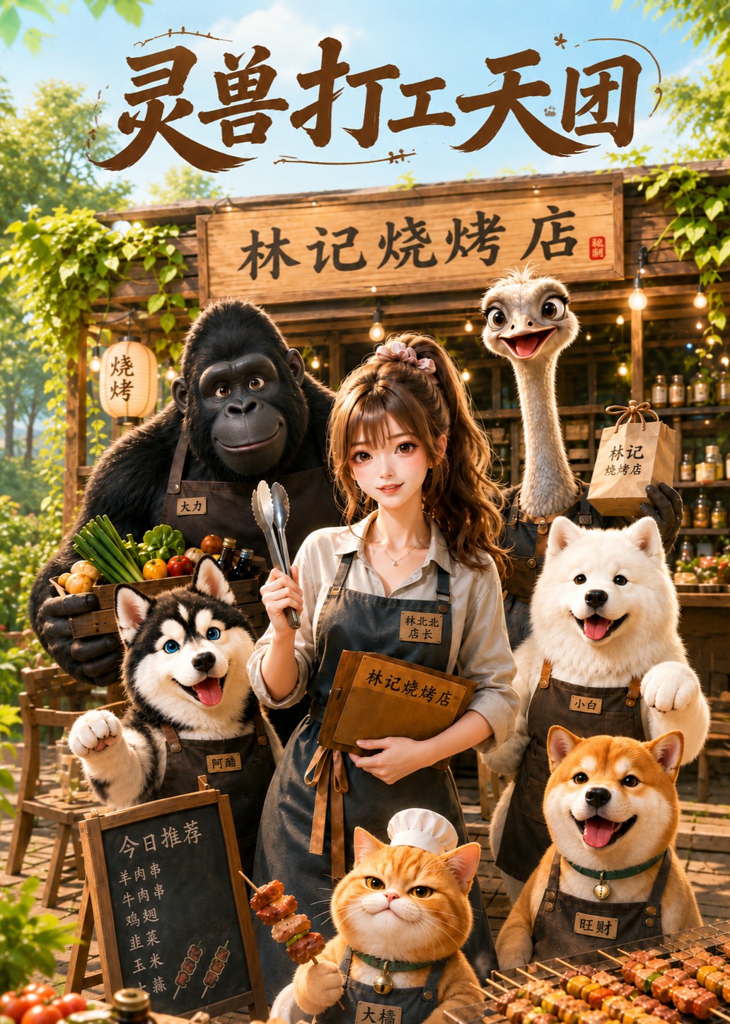 灵兽打工天团封面