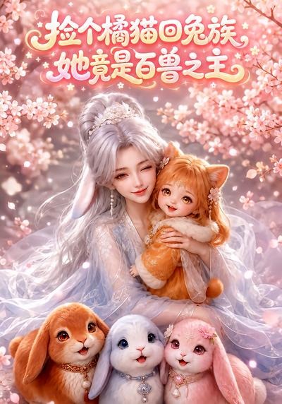 捡个橘猫回兔族，她竟是百兽之主封面