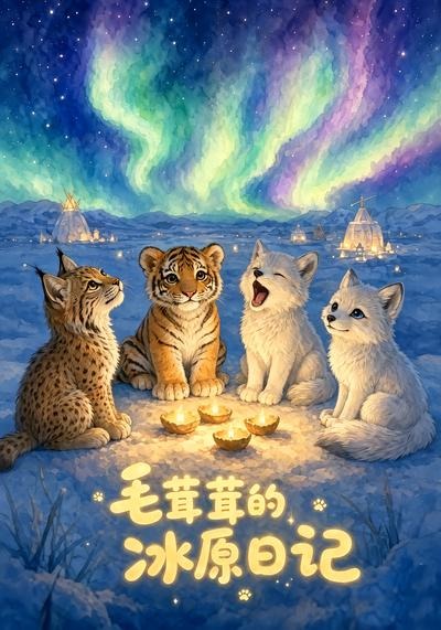 毛茸茸的冰原日记封面