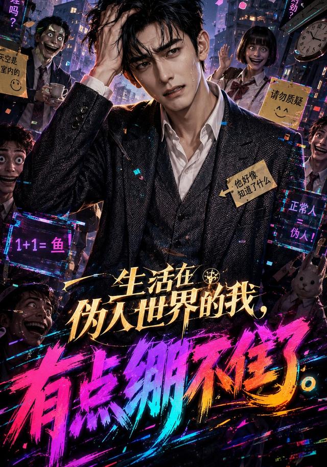 生活在伪人世界的我，有点绷不住了封面