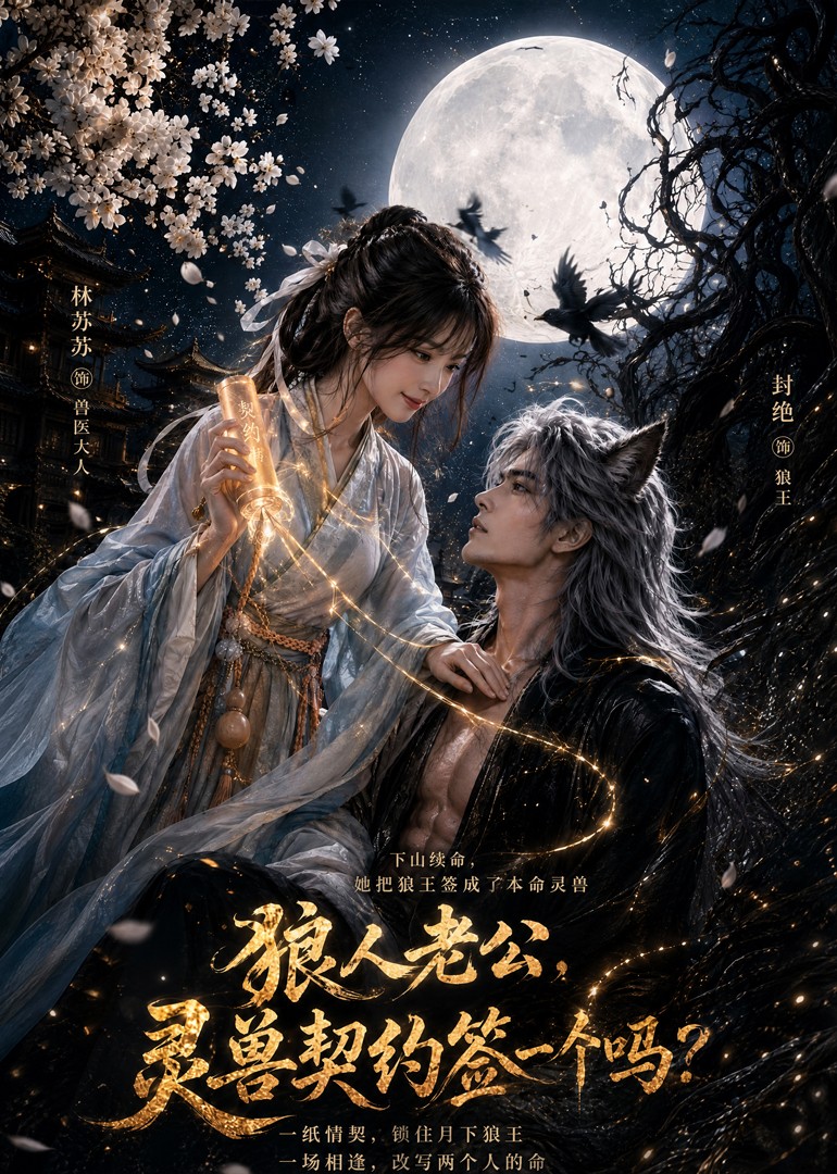 狼人老公，灵兽契约签一个吗？封面