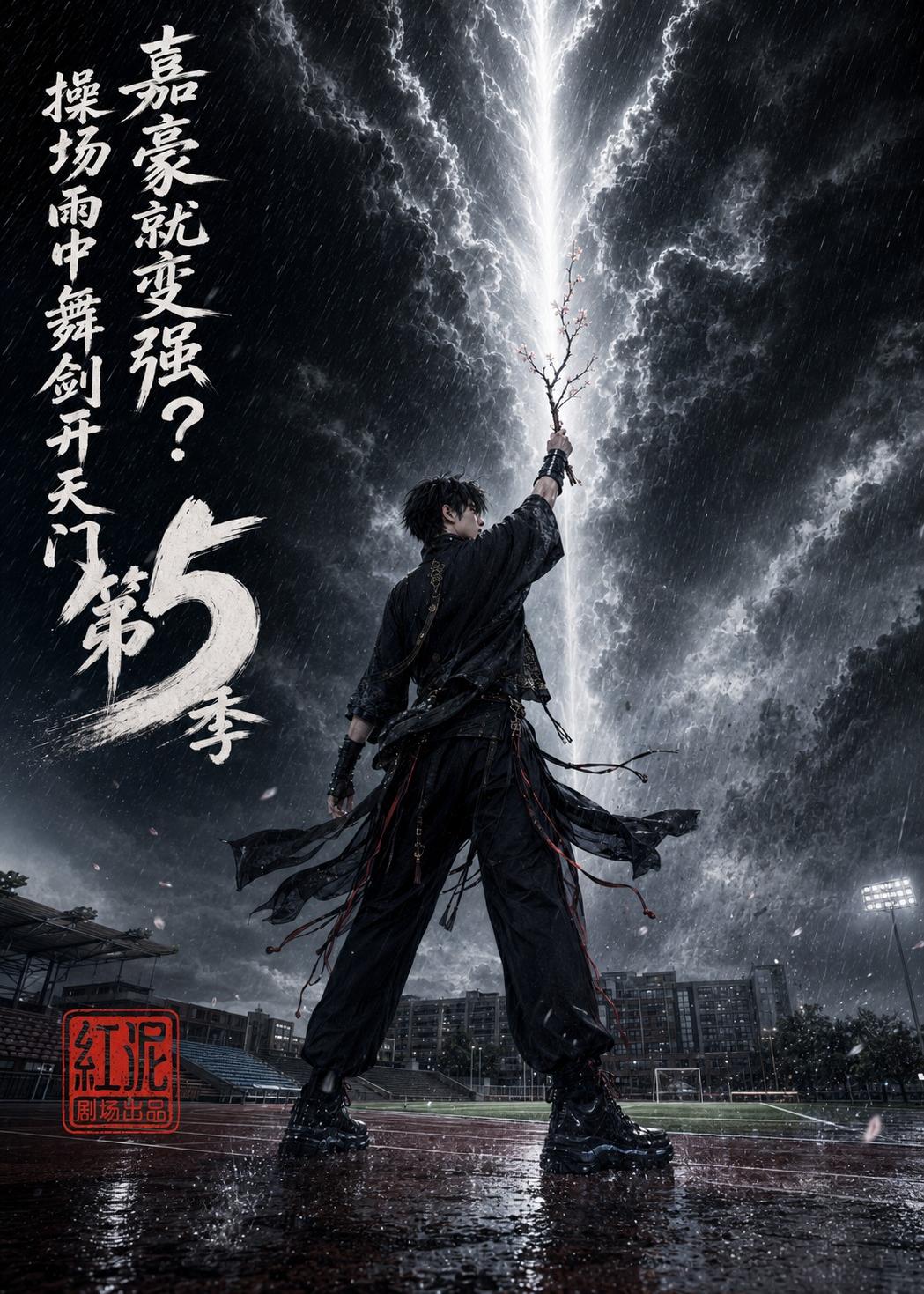 嘉豪就变强？操场雨中舞剑开天门第5季封面