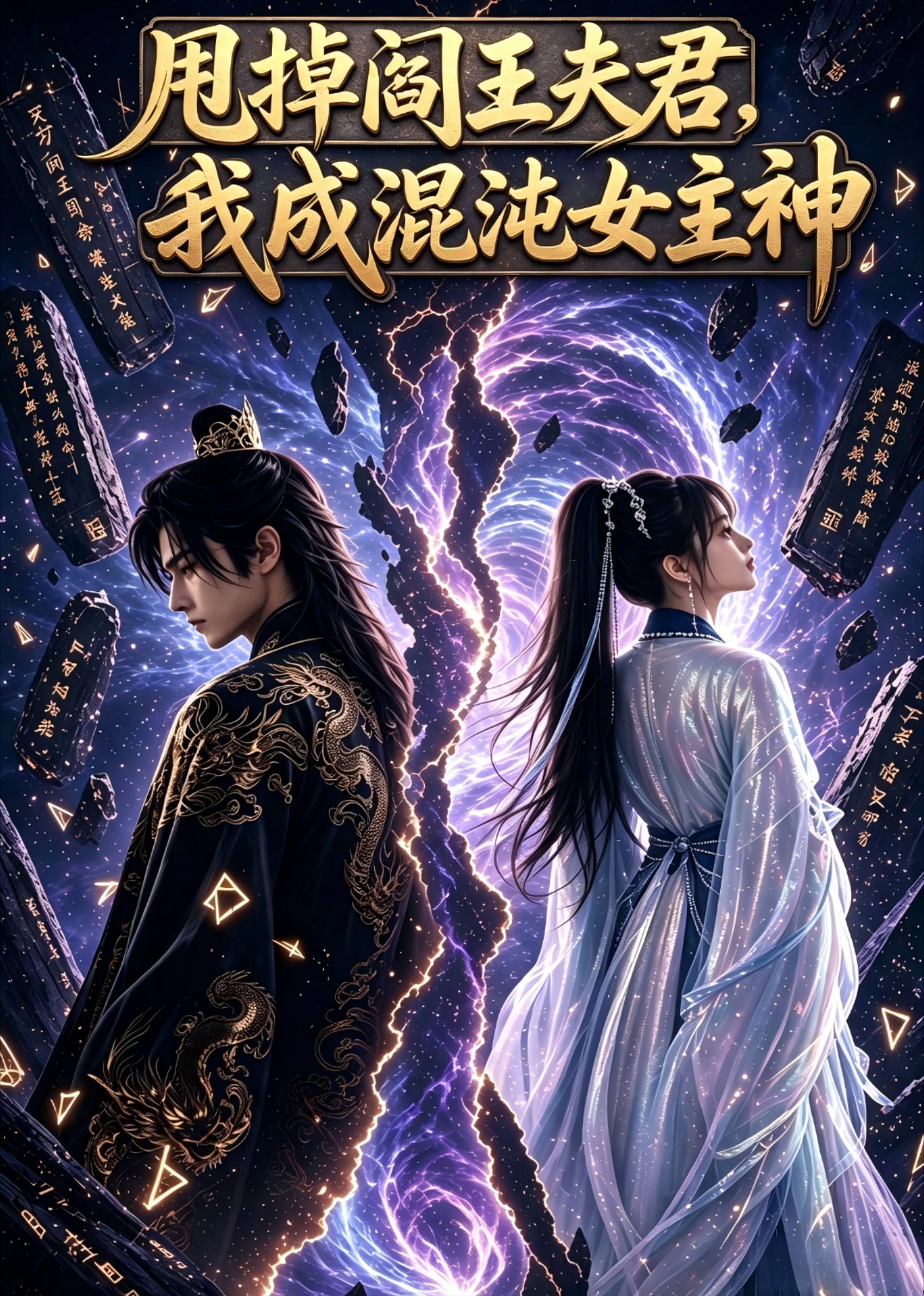 甩掉阎王夫君我成混沌女主神封面