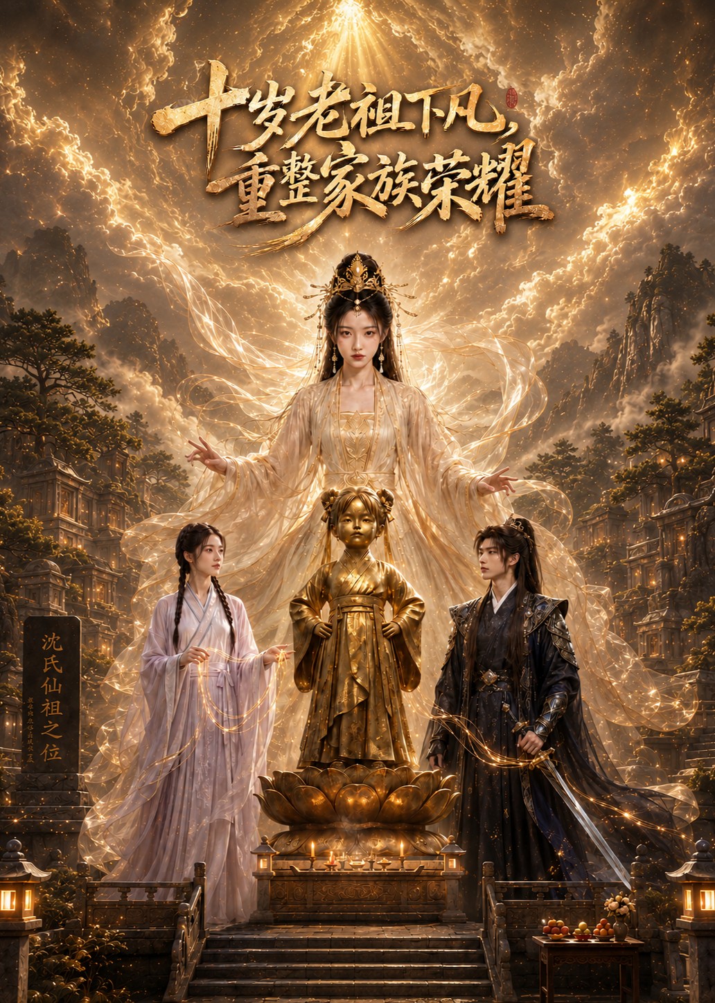 十岁老祖下凡，重整家族荣耀封面