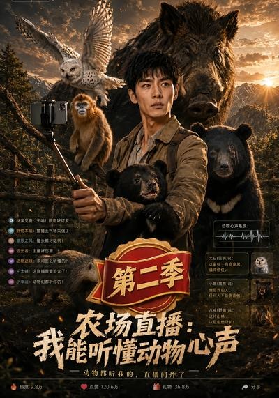 农场直播：我能听懂动物心声第二季封面