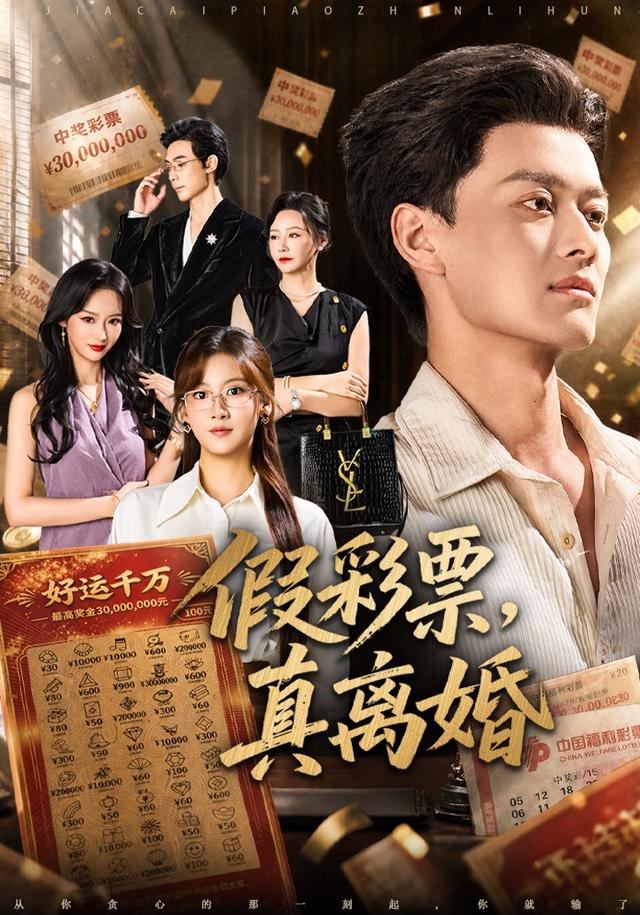 假彩票，真离婚封面