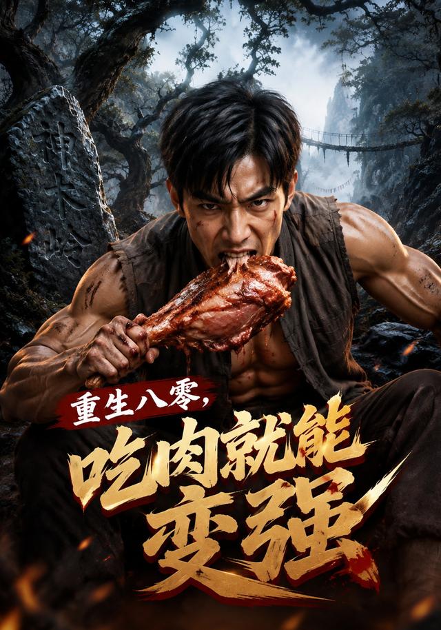重生八零，吃肉就能变强封面
