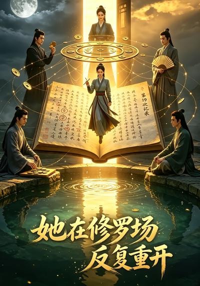 她在修罗场反复重开封面