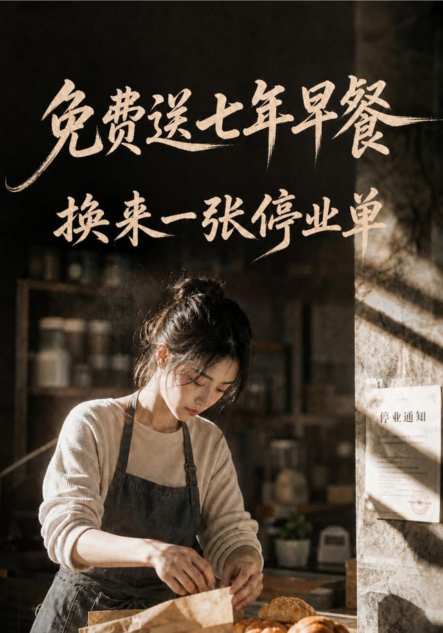 免费送七年早餐，换来一张停业单封面