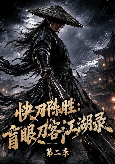 快刀陈胜：盲眼刀客江湖录第二季封面