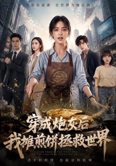 穿成炮灰后我摊煎饼拯救世界封面