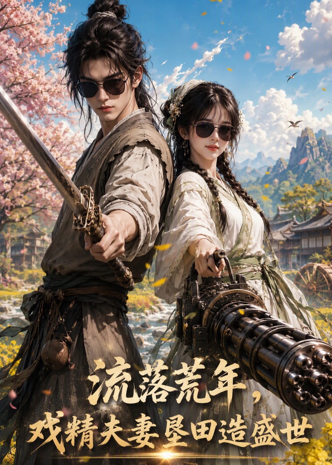 流落荒年戏精夫妻垦田造盛世封面