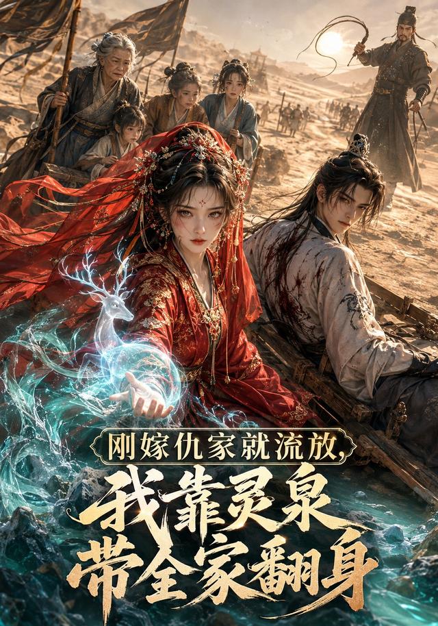 刚嫁仇家就流放，我靠灵泉带全家翻身封面