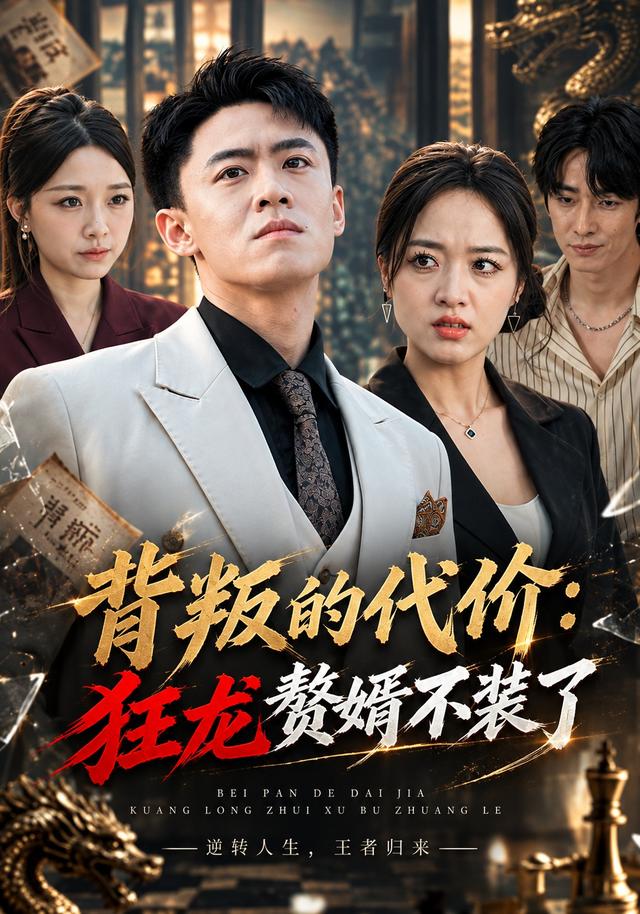 背叛的代价：狂龙赘婿不装了封面