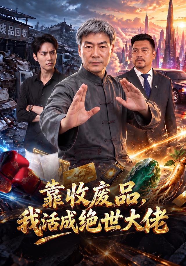 靠收废品，我活成绝世大佬封面
