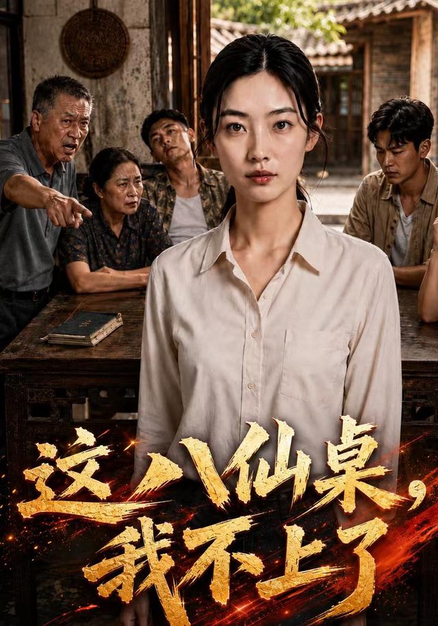 这八仙桌，我不上了封面