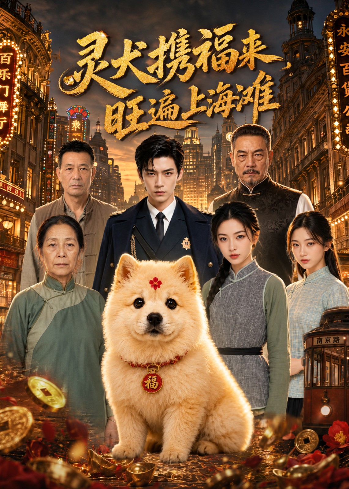 灵犬携福来，旺遍上海滩封面
