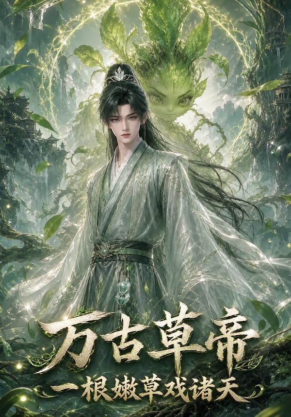 万古草帝，一根嫩草戏诸天封面