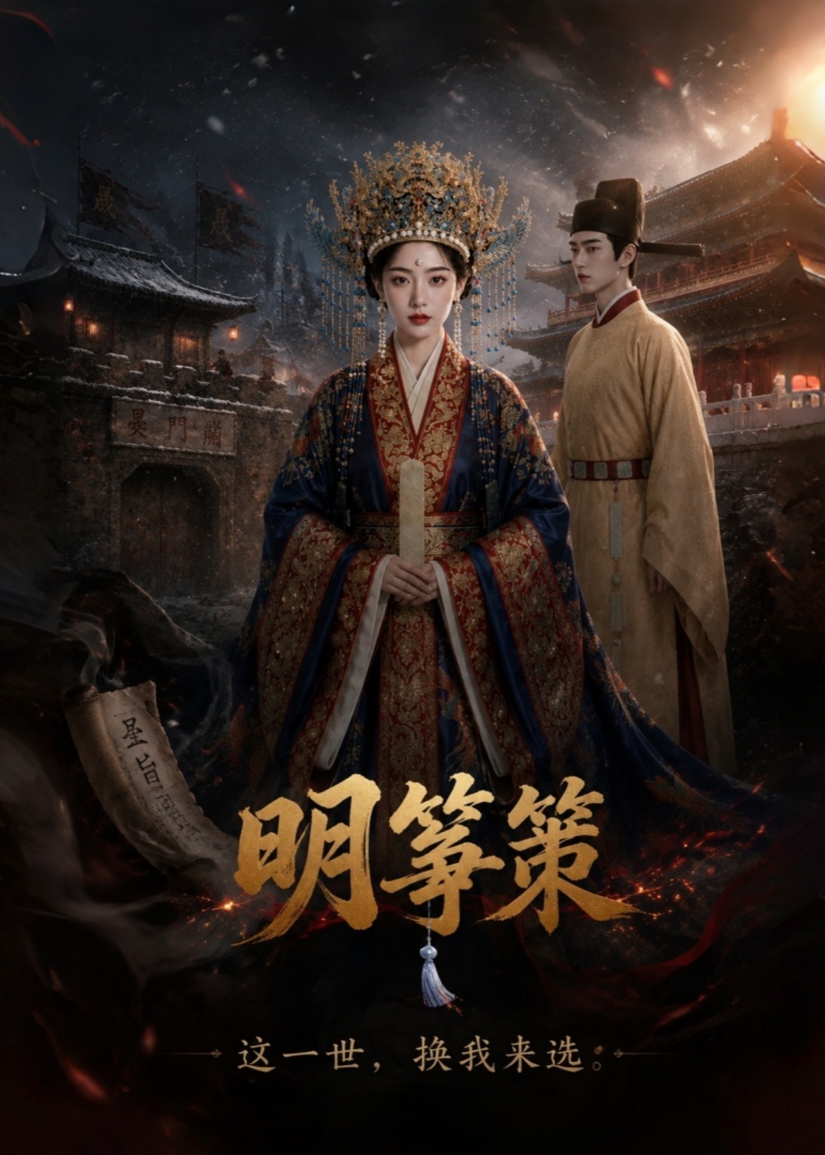 明筝策封面