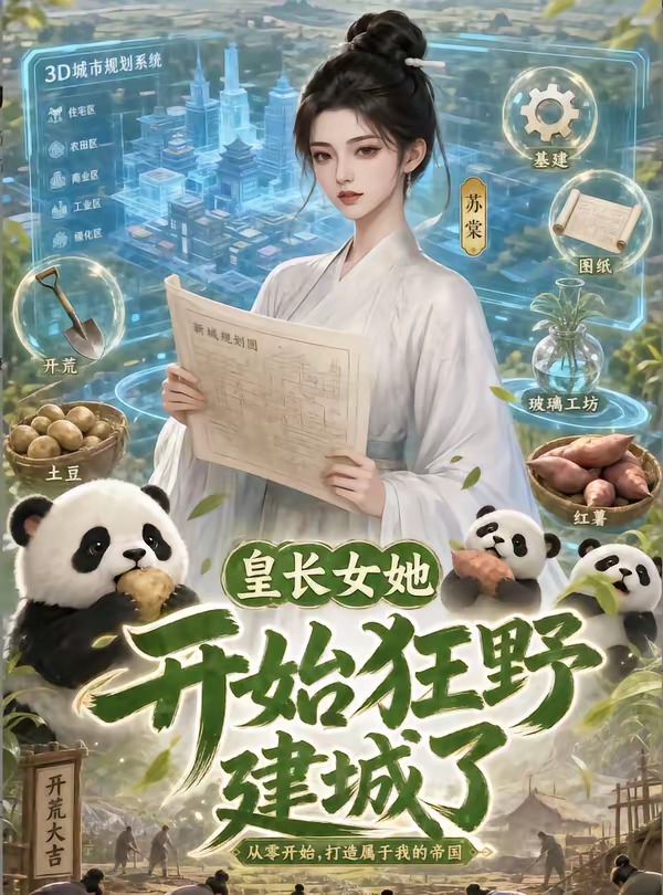 皇长女她开始狂野建城了封面