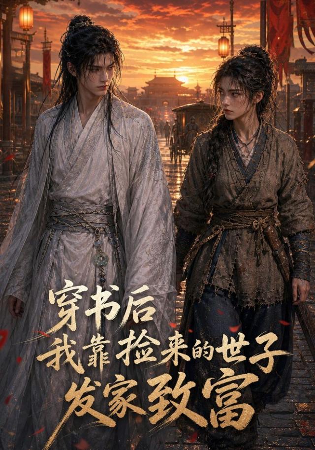 穿书后我靠捡来的世子发家致富封面